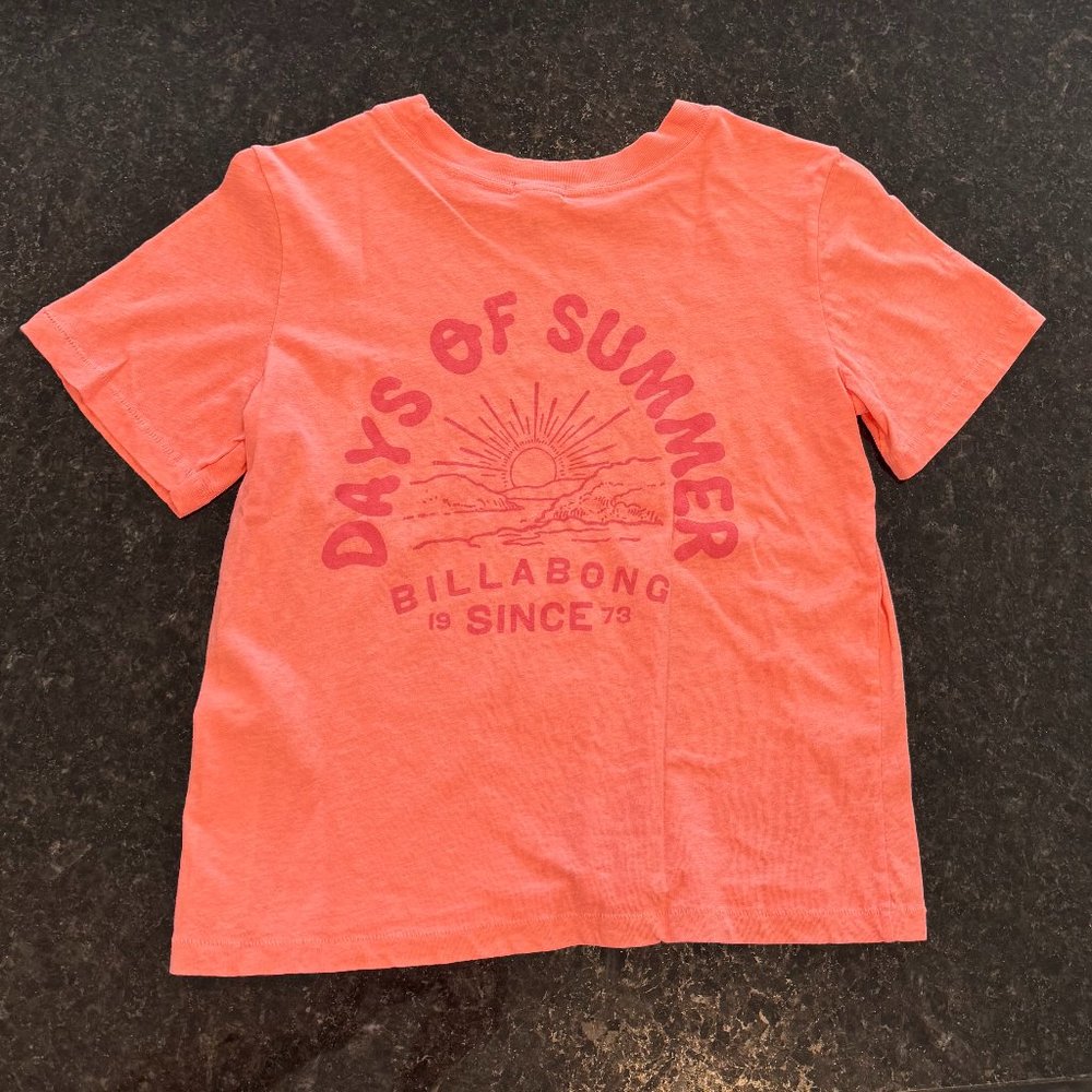 Billabong Days of Summer Cropped Tee S